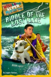 Cover of: Riddle of the Lost Lake (Wishbone Super Mysteries)