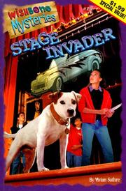 Cover of: Stage Invader (Wishbone Mysteries (Paperback))