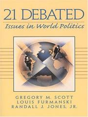 Cover of: 21 Debated by Gregory M. Scott, Randall J. Jones, Louis Furmanski