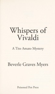Cover of: Whispers of Vivaldi by Beverle Graves Myers