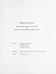 Cover of: Montana State Fund | AMI Risk Consultants, Inc