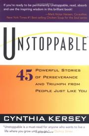 Cover of: Unstoppable by Cynthia Kersey