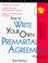 Cover of: How to write your own premarital agreement