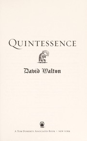 Cover of: Quintessence