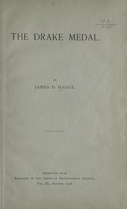 Cover of: The Drake medal | James Duncan Hague