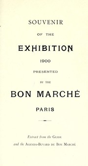 Cover of: Souvenir of the Exhibition, 1900 | Exposition universelle (1900 Paris, France)