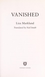 Cover of: Vanished | Liza Marklund