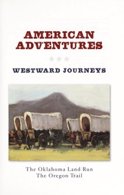 Cover of: Westward journeys