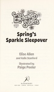 Cover of: Spring's sparkle sleepover by Elise Allen