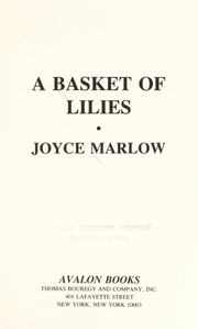 Cover of: Basket of Lilies