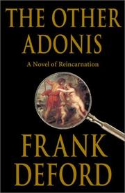 Cover of: The other Adonis: a novel of reincarnation
