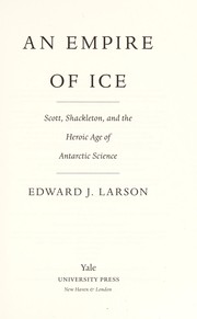 Cover of: An empire of ice | Edward J. Larson