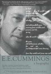 Cover of: E.E. Cummings: a biography