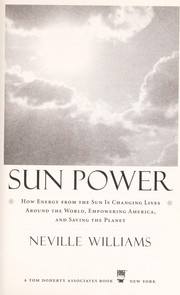 Cover of: Sun power