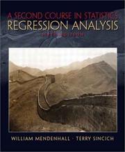 Cover of: A Second Course in Statistics by William Mendenhall, Terry L. Sincich