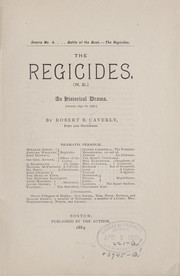 Cover of: The regicides by Caverly, Robert Boodey