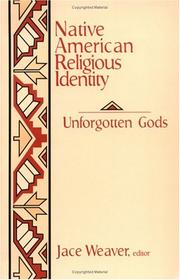 Cover of: Native American religious identity by edited by Jace Weaver.