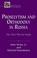 Cover of: Proselytism and Orthodoxy in Russia