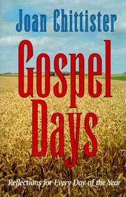 Cover of: Gospel days: reflections for every day of the year
