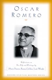 Cover of: Oscar Romero: reflections on his life and writings