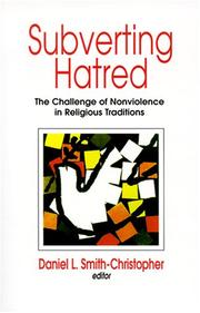 Cover of: Subverting hatred by edited by Daniel L. Smith-Christopher.