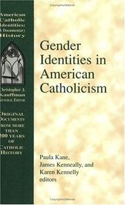 Cover of: Gender Identities in American Catholicism (American Catholic Identities Series) by 