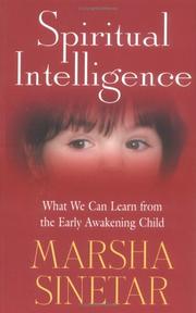 Cover of: Spiritual Intelligence by Marsha Sinetar