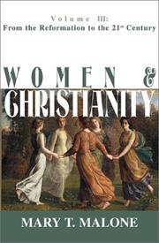 Cover of: Women & Christianity by Mary T. Malone