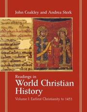 Cover of: Readings in World Christian History | 