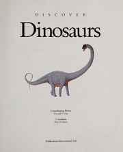 Cover of: Discover dinosaurs