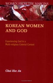 Cover of: Korean Women And God by Hee an Choi