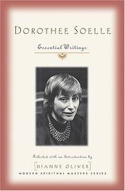 Cover of: Dorothee Soelle: Essential Writings (Modern Spiritual Masters)