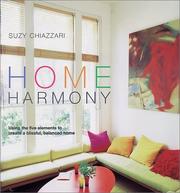 Cover of: Home harmony by Suzy Chiazzari