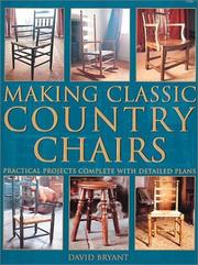 Cover of: Making Classic Country Chairs: Practical Projects Complete with Detailed Plans