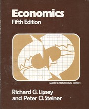 Cover of: Economics by Richard G. Lipsey