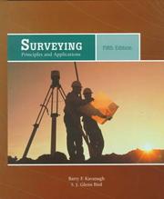 Cover of: Surveying by Barry F. Kavanagh, S. J. Glenn Bird