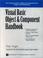 Cover of: Visual Basic Object and Component Handbook