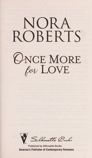 Once more for love (Blithe Images / Search for Love) by Nora Roberts