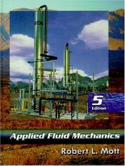 Cover of: Applied Fluid Mechanics (5th Edition) by Robert L. Mott, Robert L. Mott