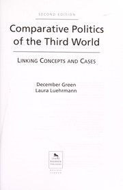 Cover of: Comparative politics of the Third World | December Green