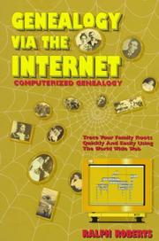 Cover of Genealogy Via the Internet