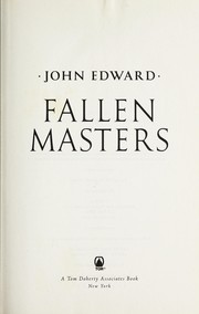 Cover of: Fallen masters by John Edward