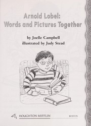 Cover of: Arnold Lobel by Joelle Campbell