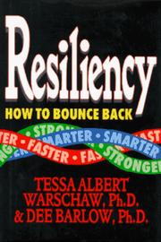 Cover of: Resiliency by Tessa Albert Warschaw, Dee Barlow