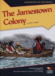Cover of: The Jamestown Colony by Melissa Higgins