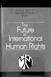 Cover of: The Future of International Human Rights: Commemorating the 50th Anniversary of the Universal Declaration of Human Rights