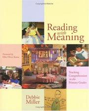 Cover of: Reading With Meaning: Teaching Comprehension in the Primary Grades