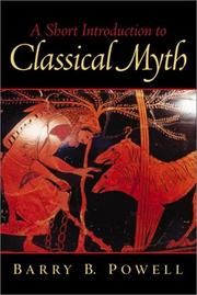 Cover of: A Short Introduction to Classical Myth