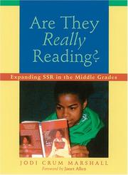 Cover of: Are They Really Reading? by Jodi Crum Marshall