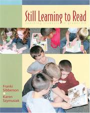Cover of: Still Learning to Read by Franki Sibberson, Karen Szymusiak
